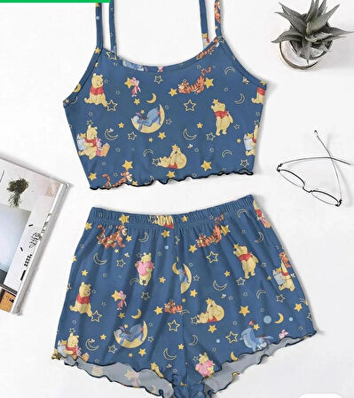 Lunwear Favela Winnie The Pooh  Süpersoft Şort 