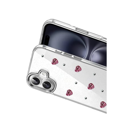 Apple iPhone 16 Plus Fiyonk Desenli Kapak - Desen 3