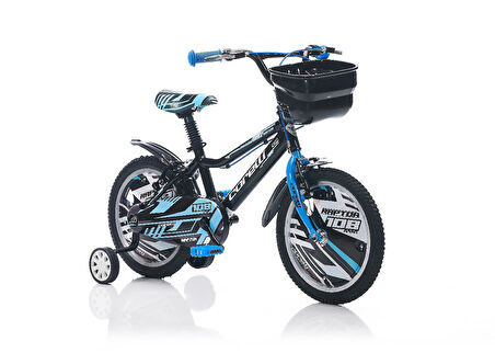 Corelli Raptor 20 Jant 25CM Kadro Siyah-Mavi Erkek Çocuk Bisikleti 5-8 Yaş