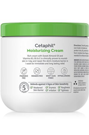 Cetaphil Yüz ve Vücut İçin Nemlendirici Krem 453GR