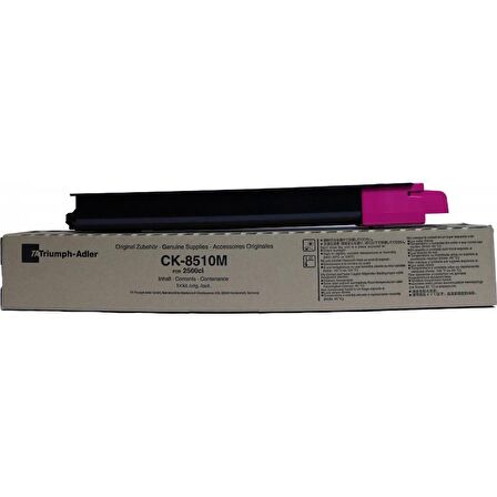 Triumph Adler CK-8510M Magenta Kırmızı Orjinal Fotokopi Toneri 2500ci