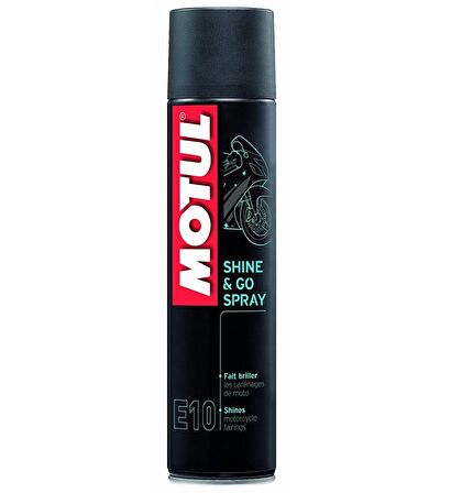 MOTUL E10 SHINE & GO / HIZLI YIKAMA VE CILA SPREY (400 ML)