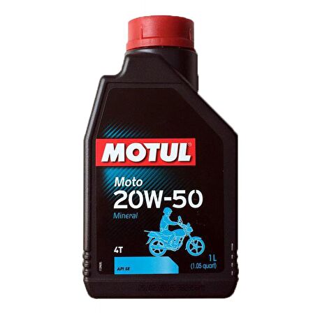 MOTUL MOTO 20W50 MOTOSİKLET YAĞI (1 LT)