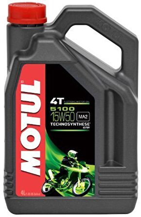 MOTUL 5100 15W50 MOTOSİKLET YAĞI (4 LT)