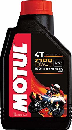 MOTUL 7100 10W40 MOTOSİKLET YAĞI (1 LT)