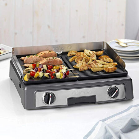 (OUTLET ÜRÜN) Cuisinart PL50E Çok İşlevli 2200 W Izgara