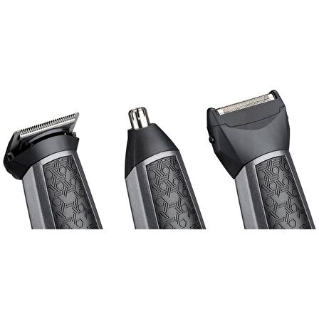 Babyliss MT727E 10 Başlıklı Şarjlı Kuru Yüz-Vücut-Burun Çok Amaçlı Tıraş Makinesi 