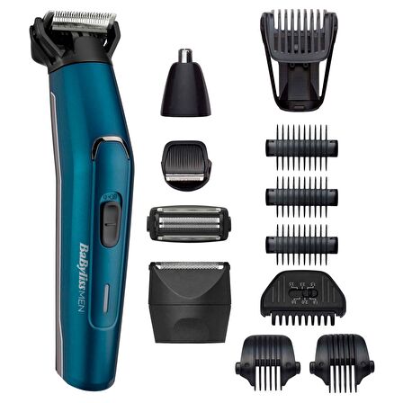 Babyliss MT890E 12 Başlıklı Kablolu+Kablosuz Islak/Kuru Vücut Tüy Alma Makinesi 