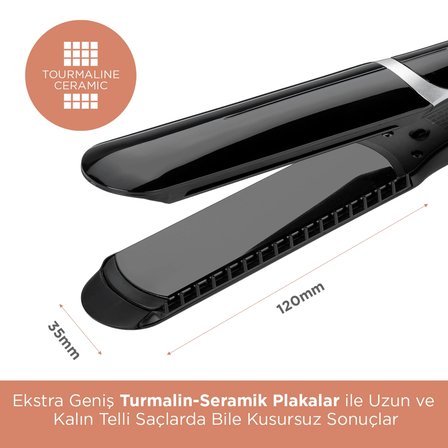 Babyliss ST397e Seramik Turmalin İyonlu Saç Düzleştirici 