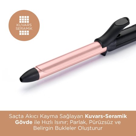 Babyliss C450E 19 mm Seramik Saç Maşası