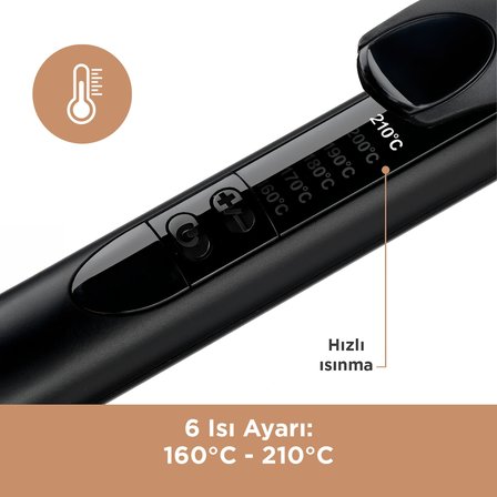 Babyliss C450E 19 mm Seramik Saç Maşası