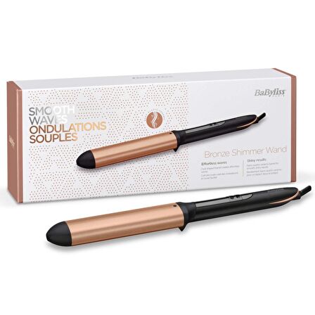 Babyliss Bronze Shimmer Wand 24 mm Seramik Saç Maşası