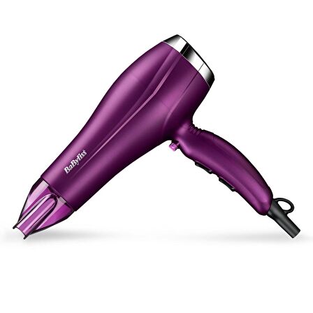 Babyliss 5513PE Velvet Orchid 2300 W AC Motor Sıcak ve Soğuk Saç Kurutma Makinesi