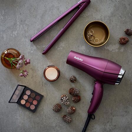 Babyliss 5513PE Velvet Orchid 2300 W AC Motor Sıcak ve Soğuk Saç Kurutma Makinesi