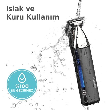 Babyliss MT996E 14 Başlıklı Kablolu+Kablosuz Islak/Kuru Yüz-Vücut-Burun Çok Amaçlı Tıraş Makinesi 