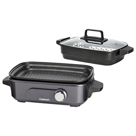 Cuisinart GRMC3E 1400 W Elektrikli Izgara