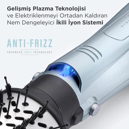 BaByliss AS774E Hydro-Fusion Hava Üflemeli Saç Şekillendirici Seti