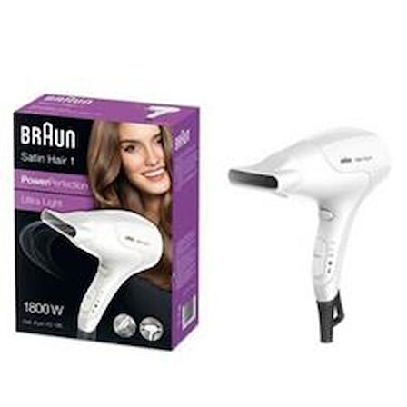 BRAUN HD180 MN WHT BOX HAIRDRYER SAC KURUTMA MAKINESI