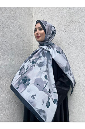 Yeni Sezon Gül Desen Soft Pamuk Rahat ve Zarif Şal