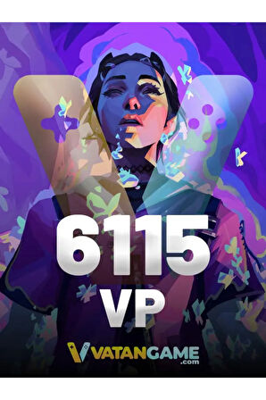 6115 VP VALORANT POINTS