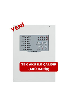 Tfp-3124 4 Bölgeli Konvansiyonel Yangın Alarm Paneli. Tek Akü Ile Çalışır (AKÜ HARİÇ) En54-2/