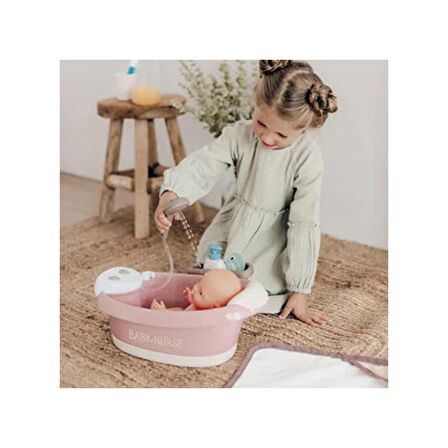 SMOBY Baby Fonksionlu ve Aksesuarlı Hemşire Banyosu