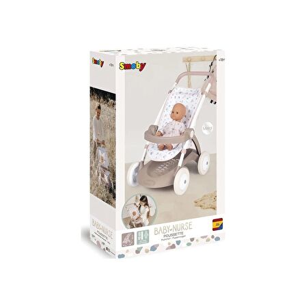 Smoby Bebek Hemşire Bebek Arabası 25401