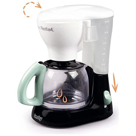 Smoby Tefal Oyuncak Filtre Kahve Makinesi - Siyah 310544