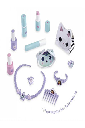 Toys SMB-7600320254  Gabby Makyaj Masası Tabureli