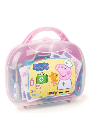 Smoby Peppa Pig Doktor Çantası Pembe