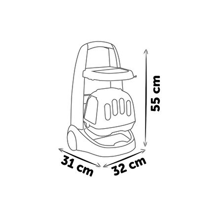 Smoby Veteriner İlk Yardım Araba Oyun Seti