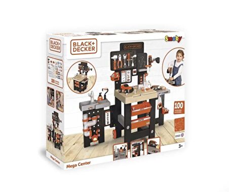 Smoby Black+Decker Mega Tamir Tezgâhı 360726