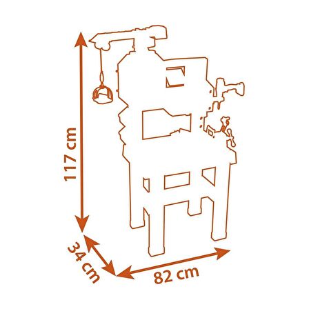 7600360731 Black Decker İş Tezgahı -Smoby