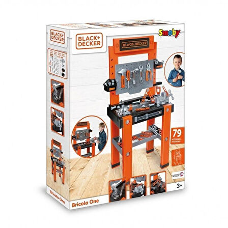 SMOBY Black & Decker Tamir Tezgâhı