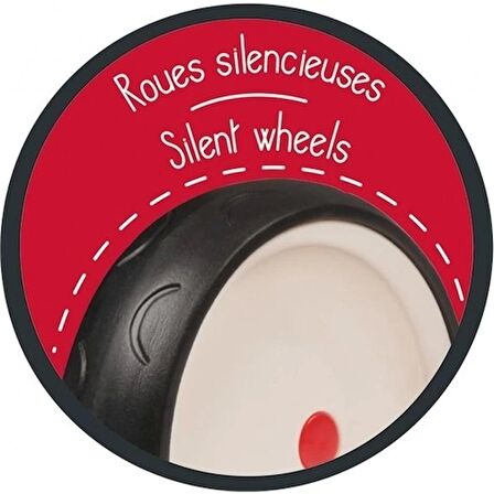 Smoby Rookie 4 Tekerlekli Bingit Bisiklet - Kırmızı 721400