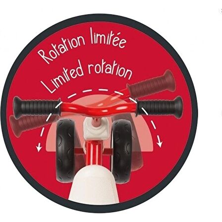 Smoby Rookie 4 Tekerlekli Bingit Bisiklet - Kırmızı 721400