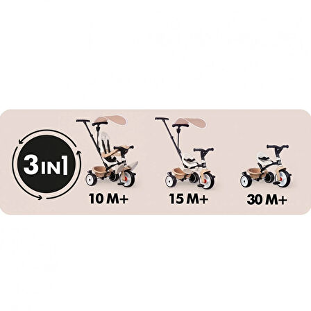 7600741403 Baby Balade Tricycle Beige