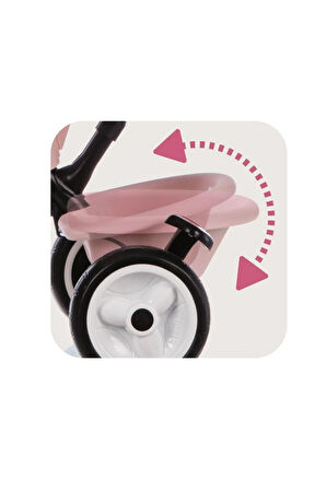 Baby Driver Comfort 3'ü1 Arada Bisiklet Seti - Pembe 741501