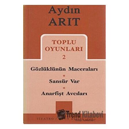 Toplu Oyunları 2 Gözlüklünün Maceraları / Sansür Var / Anarfişt Avcıları