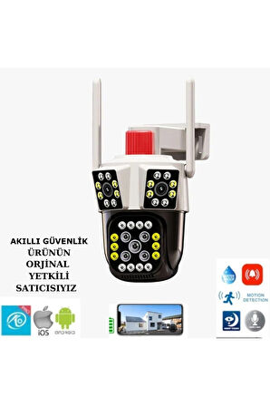 O-KAM -3033 6MP 3 Lens WIFI PTZ KAMERA (TEK KAMERADA 3 LÜ İZLEME)