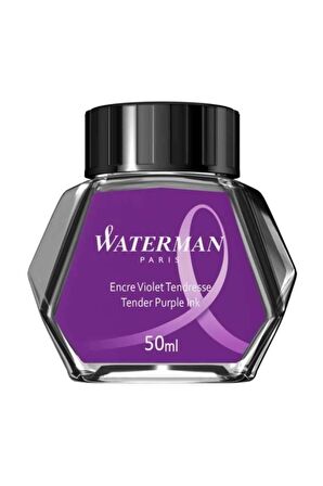 Waterman Dolma Kalem Mürekkebi Cam Şişede 50 ML Mor S0110750