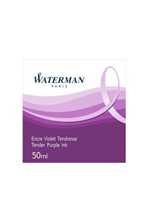 Waterman Dolma Kalem Mürekkebi Cam Şişede 50 ML Mor S0110750