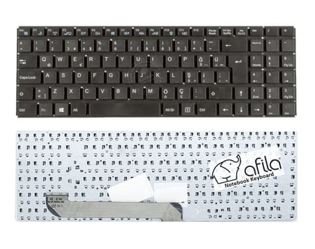 Casper Nirvana CLC CLB M500 Notebook Klavyesi, Laptop Tuş Takımı (Siyah TR)