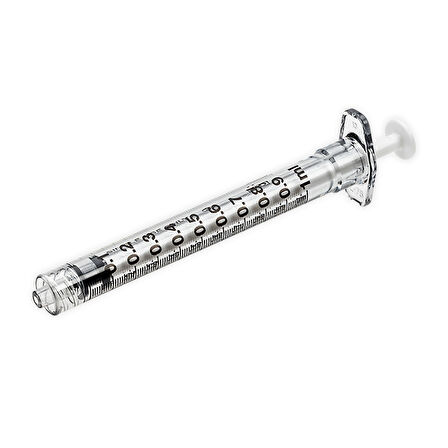 BD Luer Lock 1 mL Steril Enjektör | 100’lü Kutu | Tek Kullanımlık | Luer Lock Uçlu | 0,1 mL Hassasiyet | Klinik ve Medikal Kullanım İçin