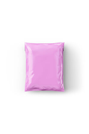 30x38+4 Cm Pembe Renk Cepsiz Kargo Poşeti (100 ADET)100Mikron