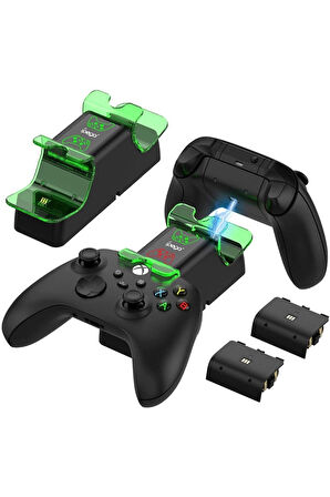 Xbox Series X/s Batarya Şarj Istasyonu Led Şarj Göstergeli Şarj Yuvası