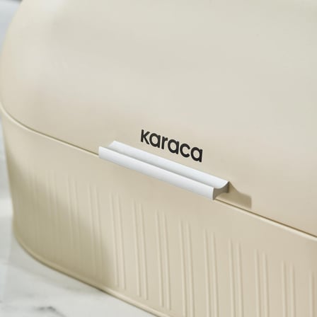 Karaca Aren Ekmek Kutusu XL Saklama Kabı Hediyeli Cream