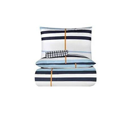 Çift Kişilik Nevresim Takımı Ranforce 200X220 Strıped