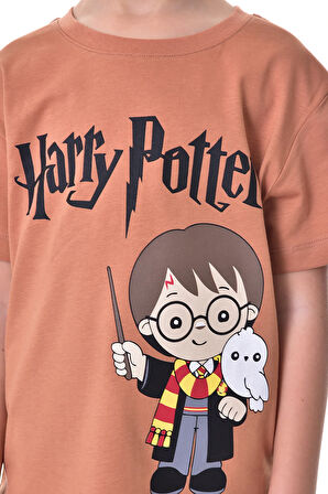 Harry Potter Baskılı 2'li Şort - T-Shirt Çocuk Takım