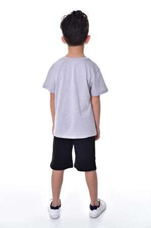 Tom & Jerry Baskılı 2'li Şort - T-Shirt Çocuk Takım